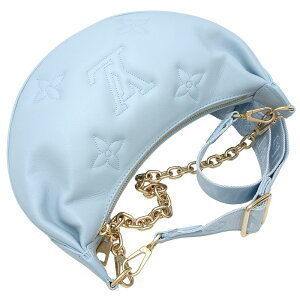 LOUIS VUITTON Over the Moon Shoulder Bag Bubble Glam Blue Glacier